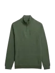 Superdry - Lw Cotton Texture Half Zip - Poolpika lukuga džemprid - M