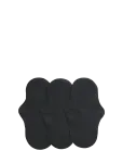 Imse Vimse - Sanitary Pads Active Regular, Black 3-Pack - Menstuatsioonitooted - ONE SIZE