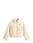 Tommy Jeans - Tjw Teddy Fabric Mix Jacket - Fliisid ja vahekihid - M