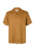 Selected - Slhregnoa Mix Shirt Ss Resort - L&uuml;hikeste varrukatega s&auml;rgid - XL
