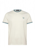 Fred Perry - Twin Tipped T-Shirt - L&uuml;hikeste varrukatega - S