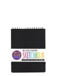 Ooly - Sketchbook - Diy - Black 20,5X26,5 Cm - Kalendrid ja m&auml;rkmikud - ONE SIZE