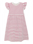 Creamie - Dress Ss Stripe - L&uuml;hikeste varrukatega vabaajakleidid - 140