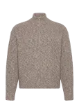 Abercrombie & Fitch - Quarter Zip - Poolpika lukuga džemprid - XXL