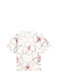 Tommy Hilfiger - Flower Graphic Rlx C-Nk Ss Tee - L&uuml;hikeste varrukatega - S