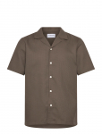 Lindbergh - Solid Dobby Cotton Shirt S/S - L&uuml;hikeste varrukatega s&auml;rgid - XXL
