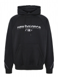 New Balance - Trackside Fleece Hoodie - Spordi kapuutsiga pusad - XS