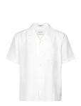Gant - Reg Lyocell Camp Collar - L&uuml;hikeste varrukatega s&auml;rgid - L