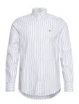 GANT - Slim Oxford Stretch Stripe Shirt - Oxfordi s&auml;rgid - XXXL