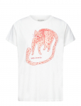 Lollys Laundry - Romall Cat Tee Ss - L&uuml;hikeste varrukatega - S