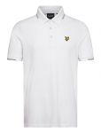 Lyle & Scott - Fine Tipped Polo Shirt - L&uuml;hikeste varrukatega - L