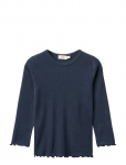 Copenhagen Colors - Modal Rib Ls Tee W. Picot - Pikkade varrukatega T-s&auml;rgid - 98