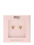 My Jewellery - Earstud Mini Heart - Needid - ONE SIZE