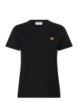 Maison Kitsune - Fox Head Regular Tee-Shirt - L&uuml;hikeste varrukatega - M