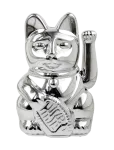 Donkey - Vinkende Kat - Maneki-Neko Mini - Shiny - Silver - Figuurid ja skulptuurid - H9.8CM