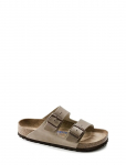 Birkenstock - Arizona Sfb Leoi Tabacco Brown - Madalad sandaalid - 44