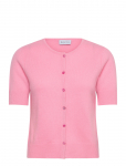 Davida Cashmere - Short Sleeve Boxy Cardigan - Kardiganid - S