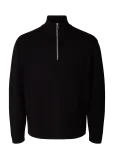 Selected - Slmteller Fn Half Zip Noos - Poolpika lukuga džemprid - M