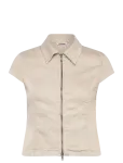 Weekday - Fitted Short-Sleeved Zip Top - L&uuml;hikeste varrukatega - 42