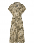 Lauren Ralph Lauren - Palm-Frond-Print Linen Camp Shirtdress - S&auml;rkkleidid - 42