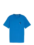 Tom Tailor - Embroidered T-Shirt - L&uuml;hikeste varrukatega - M