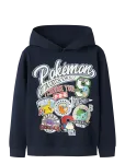 Name It - Nkmjim Pokemon Nreg Swe Wh Bru Noos Sky - Kapuutsiga pusad - 146-152