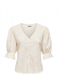 JDY - Jdyjakobe 2/4 Lace Top Jrs - L&uuml;hikeste varrukatega - XS
