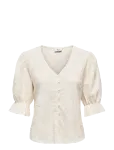 JDY - Jdyjakobe 2/4 Lace Top Jrs - L&uuml;hikeste varrukatega - XS