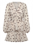 Bubbleroom - Balloon Sleeve Short Flounce Dress - L&uuml;hikesed kleidid - XL