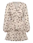 Bubbleroom - Balloon Sleeve Short Flounce Dress - L&uuml;hikesed kleidid - XL