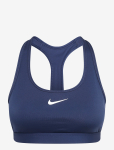 Nike - W Nk Swsh Med Spt Bra - Sportrinnahoidjad - K&otilde;ik - XS