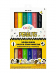 Ooly - Brush Markers With Stamp 6 Pcs - Peanuts - Pliiatsid - ONE SIZE