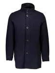 Bison - Relaxed-Fit Wool Car Coat - Villased mantlid - M