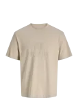 Jack & Jones - Jorfrederiksberg Monogram Tee Ss Cn Sn - L&uuml;hikeste varrukatega - XS