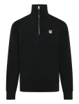 Maison Kitsune - Fox Head Patch Comfort Half Zip Sweatshirt - Dressipluusid - M