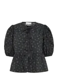 Ganni - Blouse Phantom - L&uuml;hikeste varrukatega - 42