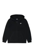 New Balance - New Balance French Terry Small Logo Full Zip Hoodie - Kapuutsiga pusad - 140