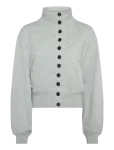 Weekday - Jersey Button Up Jacket - Light/summer Jacket - XS