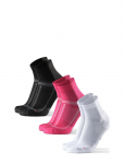 Danish Endurance - Long Distance Running Quarter Socks 3-Pack - L&uuml;hikese s&auml;&auml;rega sokid - 43-47