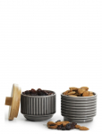 Sagaform - Coffee & More, Serving Bowls With Bambo Lid 2-Pack - K&ouml;&ouml;gipurgid - ONE SIZE