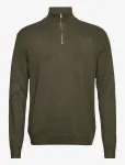 Lindbergh - Half Zip M&eacute;lange Knit - Poolpika lukuga džemprid - L