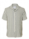 Selected - Slhrelax-Sal Shirt Ss Resort - L&uuml;hikeste varrukatega - M