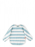 Done By Deer - Sleeved Pocket Bib Stripes Blue - Pikkade varrukatega pudip&otilde;lled - LENGTH FRONT:34CM.SLEEVE WIDTH:72CM