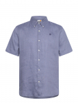 Timberland - Mill Brook Linen Short Sleeve Shirt Stone Wash - L&uuml;hikeste varrukatega - L