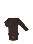 Smallstuff - Body Ls, Brown Drop Needle, Merino Wool - Pikkade varrukatega - 68