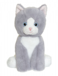 Teddykompaniet - Kittens, Grey - Pehmed loomad - H:17CM