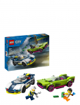 LEGO - Biljagt Med Politi Og Muskelbil 60415 - Lego&nbsp;city - ONE SIZE