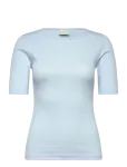 Kaffe - Kacarna T-Shirt - L&uuml;hikeste varrukatega - XS