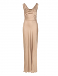 Malina - Leah Cowl Neck Satin Maxi Dress - Maksikleidid - XL