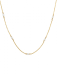 Syster P - Treasure Multi Pearl Necklace Gold - Kett-kaelakeed - ONE SIZE